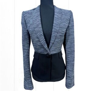 Tahari Black and White Blazer  size 4.